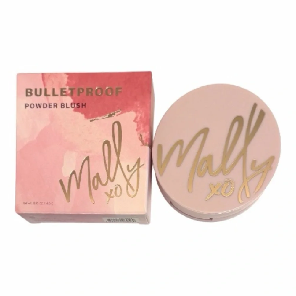 Mally Makeup Bundle Precision Concealer Med Bulletproof Blush Robust Rose New